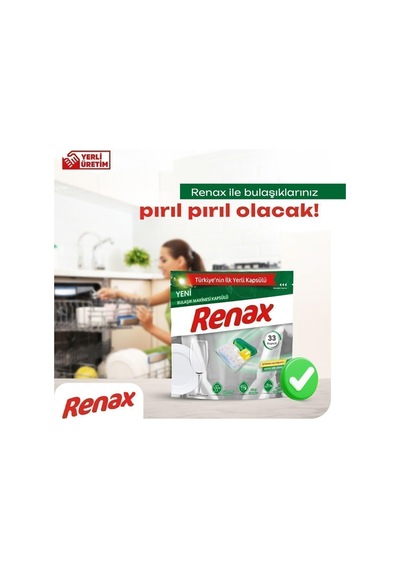 Bulaşık Makinesi Kapsül Deterjanı 10 Kapsül