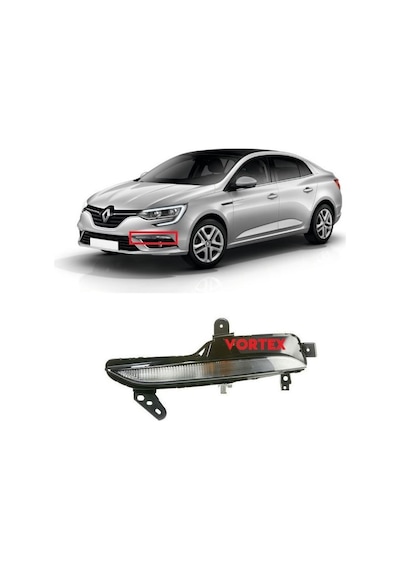 Renault Megane 4 Ön Tampon Sinyali Sol 2015