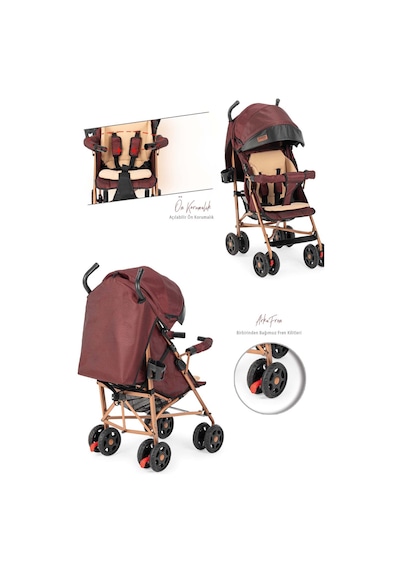 Moony Baby MB111 Suit Tam Yatar Baston Puset Bebek Arabası