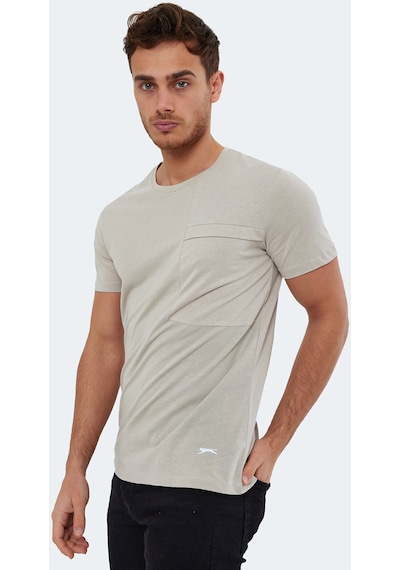 Slazenger KAURI IN Erkek Tişört Taş Gri