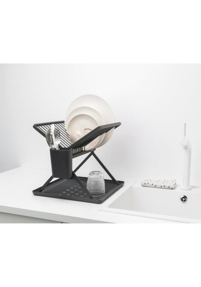 Brabantia Katlanabilir Bulaşıklık Dark Grey Dark Grey