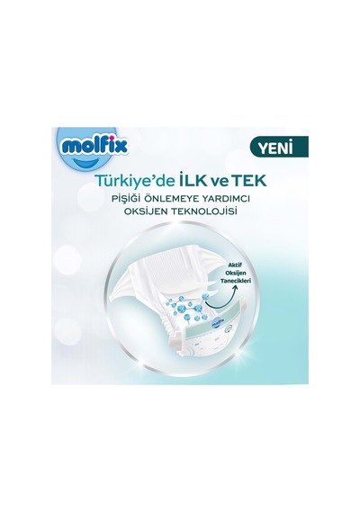 Premium Bebek Bezi Beden:6 15+kg Extra Large 34 Adet Fırsat Pk 6 Beden