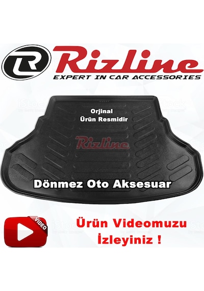 Hyundai Accent Blue 3D Bagaj Havuzu Siyah 2011-2018 Arası Rizline N11.11631
