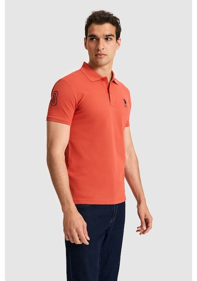 U.s. Polo Assn. Erkek Kiremit Tişört Basic 50326920-vr031
