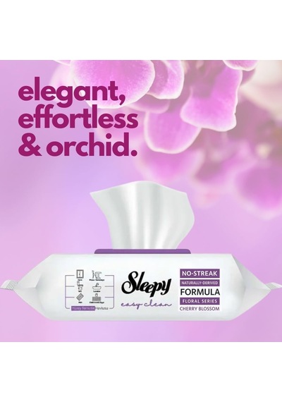 Easy Clean Orkide Bahçesi Yüzey Temizlik Havlusu Mendili 100 Yaprak