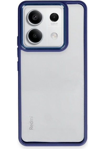 Newface - 863 - Xiaomi Redmi Note 13 Pro 5g Kılıf Power Silikon - Csmo-tex - - Lacivert