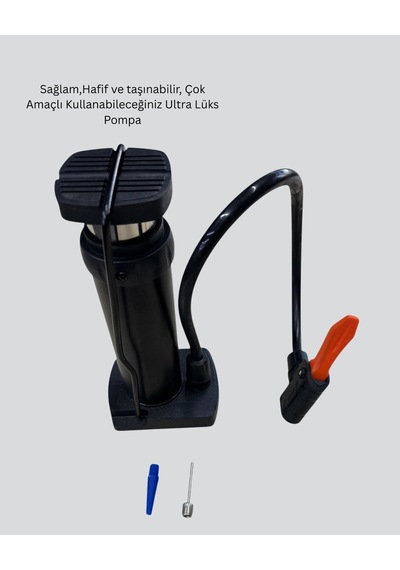 Hubrendy Kargo Çok Amaçlı Ayak Pompası Dayanıklı Pratik Hava Pompası