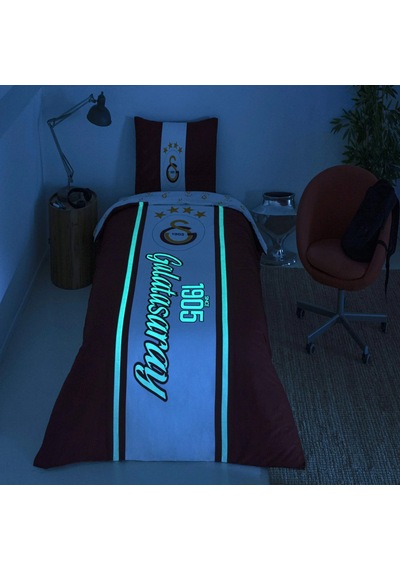Taç Galatasaray 1905 Glow Lisanslı Nevresim Takımı