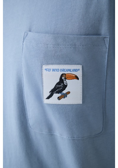 Penti Erkek Bird Mavi Pantolon Pijama Takımı Bl11