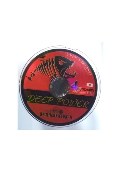 PANDORA DEEP POWER 4X 100m İP MİSİNA DİA.0.31mm Test: 25.0 KG