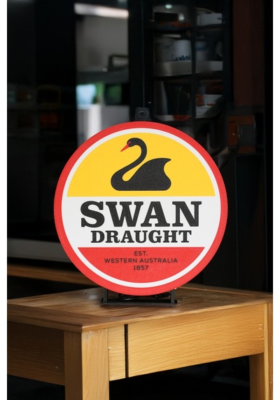Swan Draught Tasarımlı Dekoratif Aydınlatma Çok Renkli