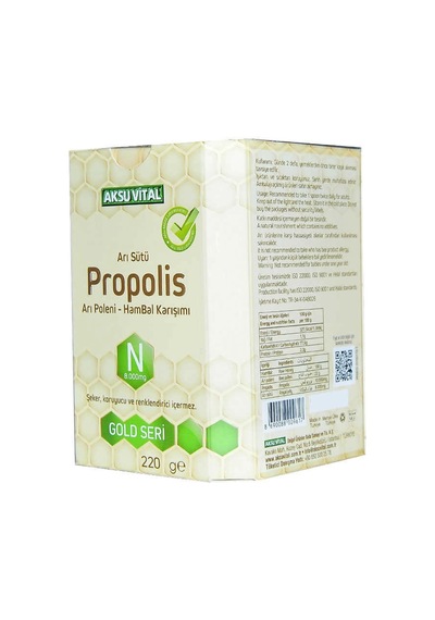 Arı Sütü Propolis Polen Bal Karışımı 220 Gr