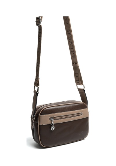 Silver Polo Sp1162 Kadın Çapraz Çanta Düz Kahve-latte
