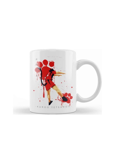 Haikyuu Kuroo Tetsurou Haikyuu Kupa Bardak Porselen Karışık