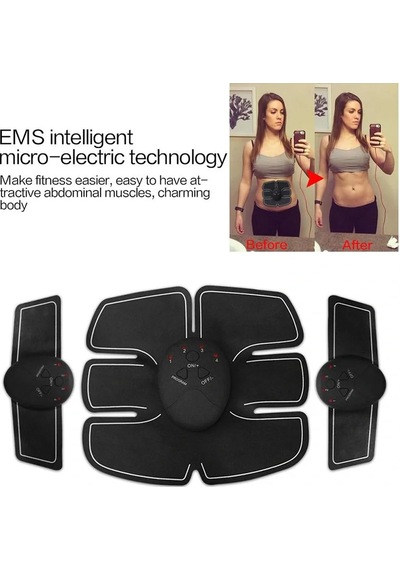 Smart Fitness Body Sixpad Ems Kol Bacak Karın Kas Geliştirici Spor Aleti