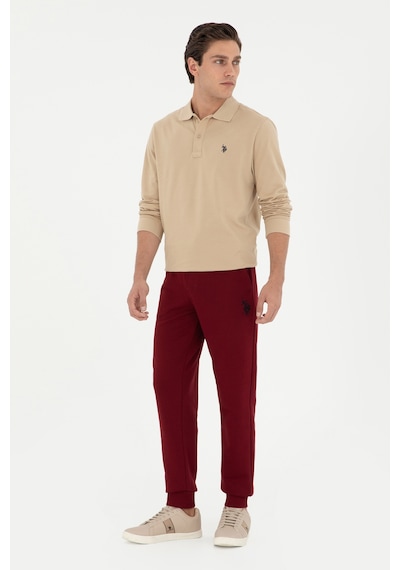 U.s. Polo Assn. Erkek Bordo Eşofman Altı 50295174-vr014 Bordo