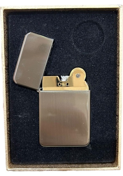 Koyu Füme Benzinli Metal Çakmak 109427