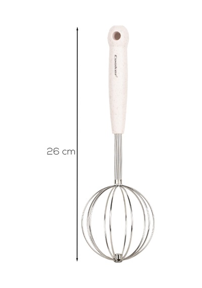 Porsima 1876 Paslanmaz Çelik Çırpıcı Pratik Karıştırıcı Çırpma Teli 26cm