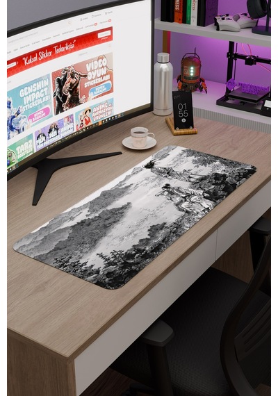 Vagabond Kaymaz Dikişli Kauçuk Oyuncu Mousepad V5 - 70x30 Xl Gaming Mouse Pad Fare Altlığı