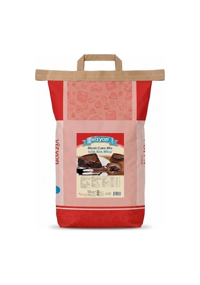 Vizyon Islak Kek Toz Karışımı 10 Kg