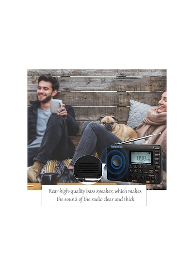 Retekess V115 Kısa Dalga Radyo Am Fm Radyo