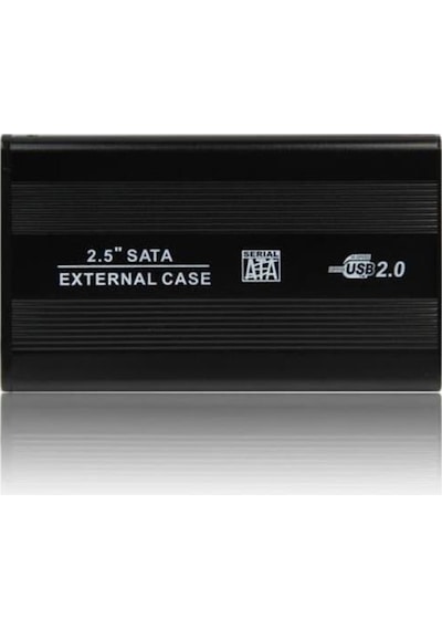 2.5 Hdd Kutusu Usb 2.0 Harici Metal Harddisk Kutu Sata Ssd Disk