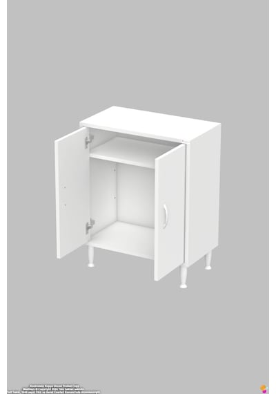 Bulut Ayakkabılık - Kapaklı 1 Raf 2 Bölmeli Dar Alanlar İçin Çok Amaçlı Dolap 65 Cm Beyaz Bulut Ayakkabılık - Kapaklı 1 Raf 2 Bölmeli Dar Alanlar İçin Çok Amaçlı Dolap 65 Cm Beyaz