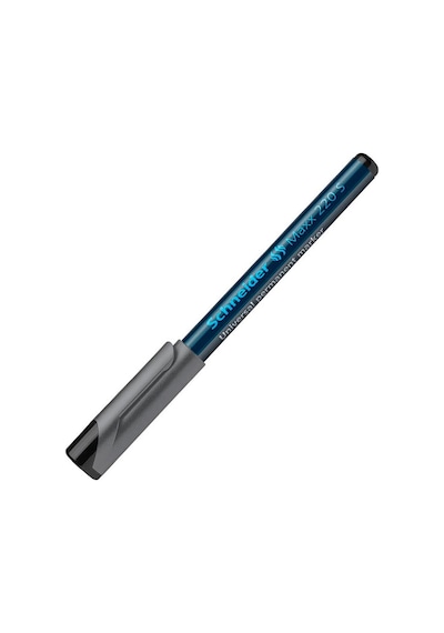 Schneider Asetat Kalemi Permanent S Seri 0.4 MM Mavi 220 10 Adet Mavi