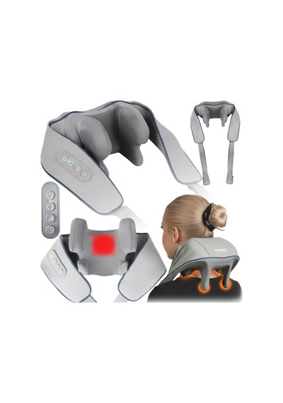 Neo-sport Masaj Cihazı, Isıtmalı - 3 Seviyeli Boyun Masaj Cihazı - Kablosuz - 2000 Mah - Shiatsu Diğer
