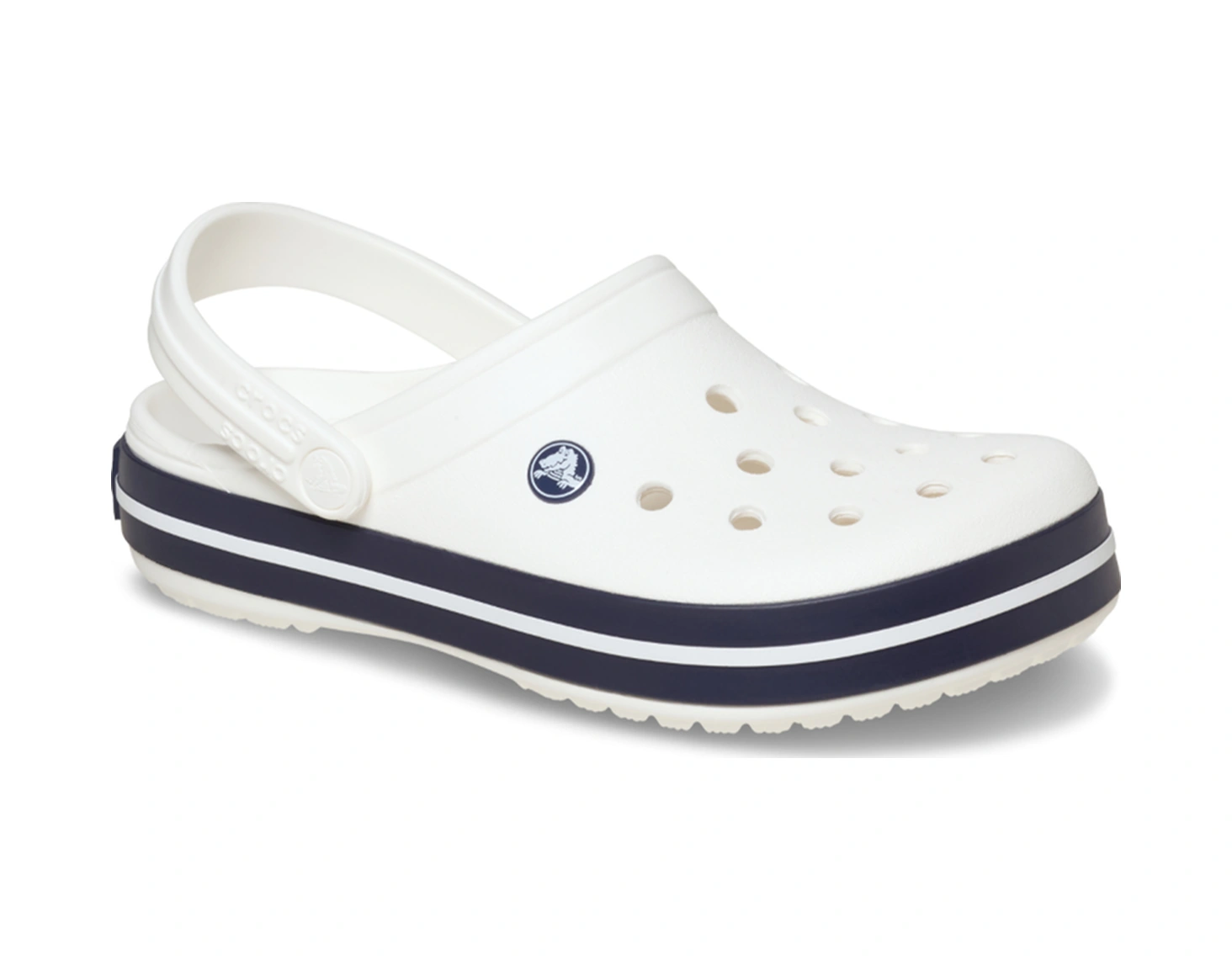 Crocs Crocband Günlük Unisex Terlik Beyaz Mavi Beyaz Mavi