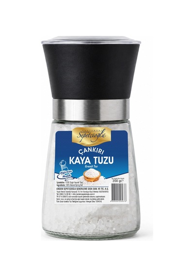 Kaya Tuzu Granül - Değirmen Kapak 200g