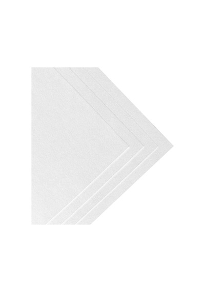 Beyaz Kalın Keçe Kumaş, 3 Mm Kalınlık, 50 X 100 Cm Rulo