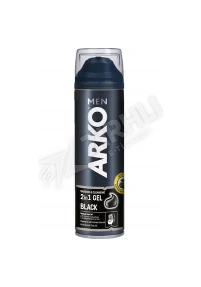 5 Adet Arko Tıraş Jeli Black 200 Ml