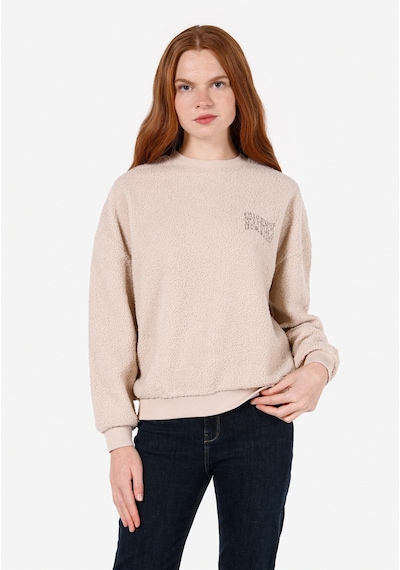 Colin's Colins Bej Kadın Sweatshirt Cl1071111 Q1.v1 Beı Bej