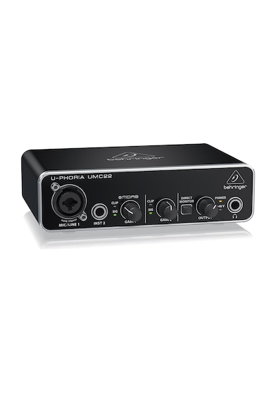 Behringer UMC22 Midas Mikrofon Preamfi 2x2 USB Ses Kartı