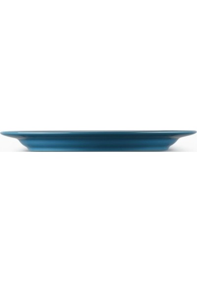 Le Creuset Renkli Dayanıklı Tasarım Seramik Kahvaltı Tabağı 22 Cm Koyu Turkuaz