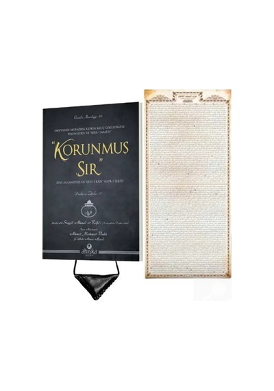 Korunmuş Sır Seti Kitap-levha-korunmuş Sır Muskası / Ahmet M...