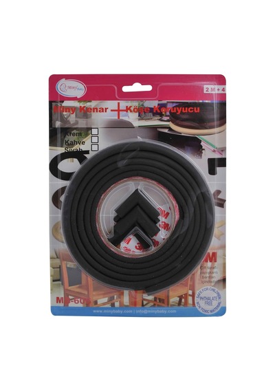 Unisex Mini Kenar Ve Köşe Koruyucu Seti, Kahverengi Çok Renkli