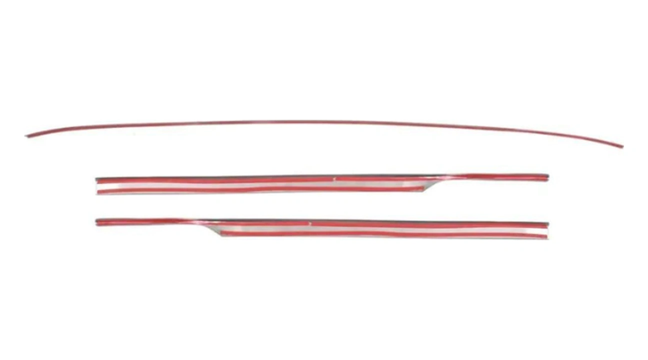 Ueskrom Vw Passat B8 Krom Arka Tampon Alt Çıta + Egzoz Görünümlü Difüzör 2015-2019 P.çelik