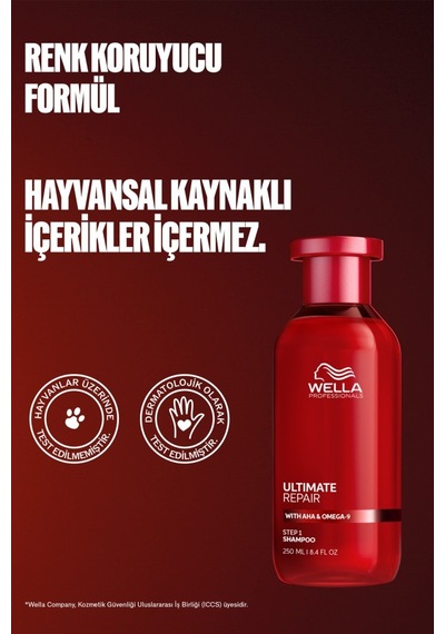 Ultimate Repair Yıpranmış Saçlar İçin Saçı Ağırlaştırmayan Şampuan 250 Ml
