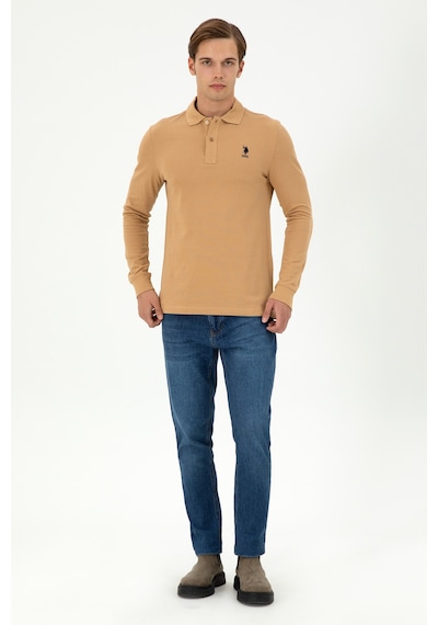 U.s. Polo Assn. Erkek Camel Sweatshirt 50289062-vr015 Camel