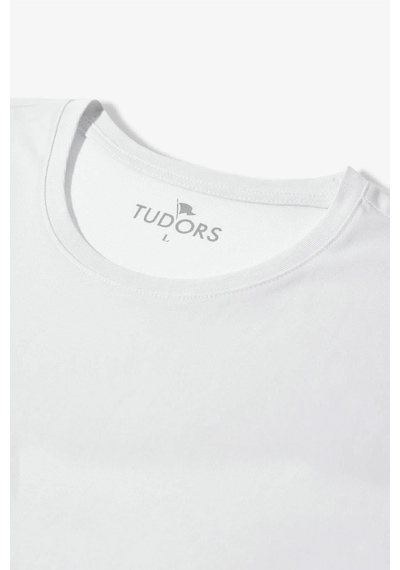 Tudors Unisex 3'lü Paket Siyah-beyaz-bordo Rengi Slim Fit Dar Kesim %100 Pamuk Bisiklet Yaka Tişört-32896 Multi Çok Renkli Tudors Unisex 3'lü Paket Siyah-beyaz-bordo Rengi Slim Fit Dar Kesim %100 Pamuk Bisiklet Yaka Tişört-32896 Multi Çok Renkli