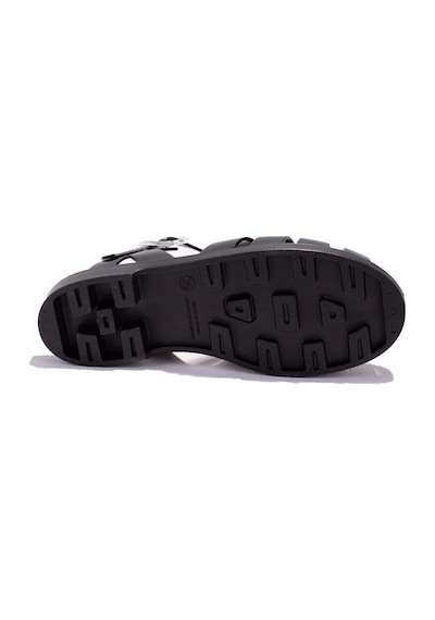 Igor S10258 Bıarrıtz Siyah Ortopedik Günlük Kadın Sandalet 001