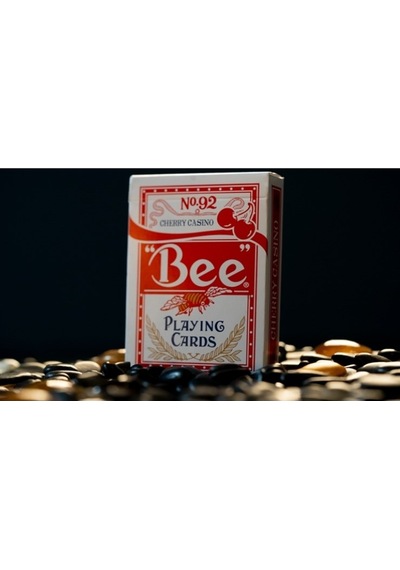 Bicycle Limited Bee X Cherry Casino Kırmızı Red Premium Oyun Kağıdı İskambil Kartları Destesi