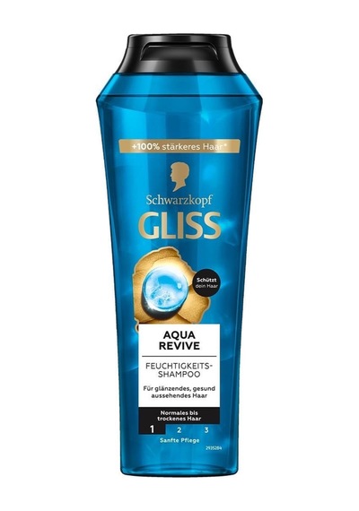 Gliss Saç Bakımı Aqua Revive Nemlendirici Şampuan 500 Ml Kuru