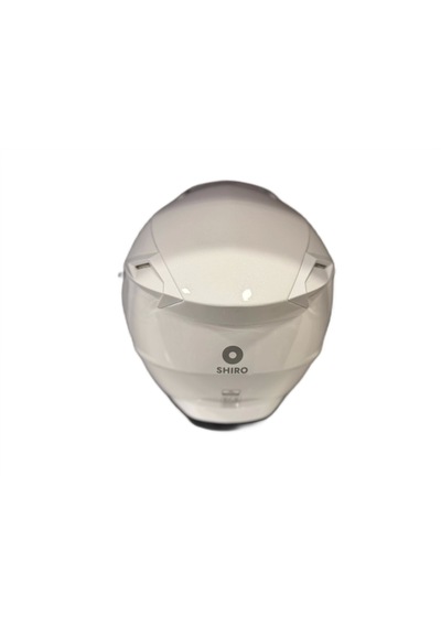 Shiro Discover Sv Çene Açılır Kask Parlak Beyaz
