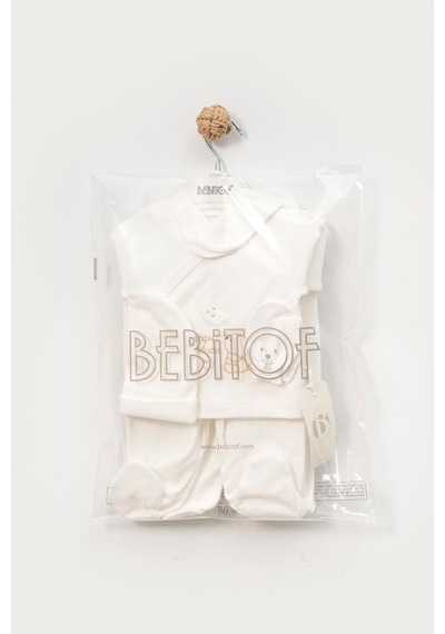 Caramell Bebitof %100 Pamuk Happy Moon Desenli 5 Parça Yenidoğan Hastane Çıkışı Zıbın Seti 0-3 Ay 50-56 Cm Ekru Bbtf.20235.03.ekr Caramell Bebitof %100 Pamuk Happy Moon Desenli 5 Parça Yenidoğan Hastane Çıkışı Zıbın Seti 0-3 Ay 50-56 Cm Ekru Bbtf.20235.03.ekr