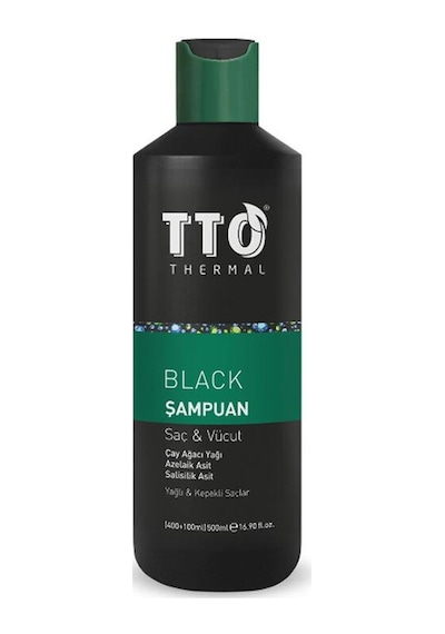 Tto Şampuan Black 400+100 Ml Düz