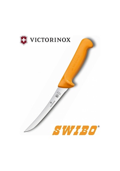 Victorinox 7.8405.16 Swibo Kıvrık Bıçak 16 cm Kemik Sıyırma Bıçağ Sarı