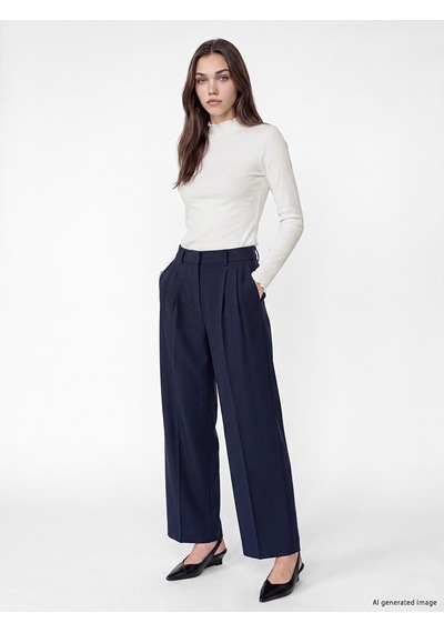 Lcw Modest Beyaz Dik Yaka Kadın Fitilli Body